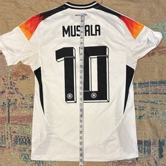 Musiala Germany Team Jersey 2024 Home Soccer Shirt Adidas Small FIFA
