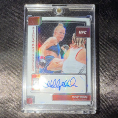 Panini 2023 Donruss Optic UFC Holly Holm Signature Series #SS-HHM Auto Prizm