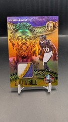 2022 Panini Gold Standard Ed Reed Hall of Gold Game-used 3 CLR Patch #/25 Ravens