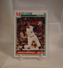 SCORE 1991 Score Rookie Prospect Matt Stark #751 Rookie White Sox