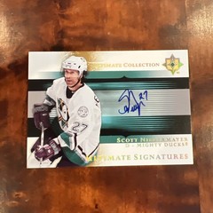 2005-06 Ultimate Collection – Ultimate Signatures Scott Niedermayer #US-SN (AU)
