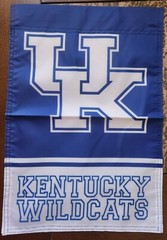 UK University Of Kentucky 12X18 Inches Double Sided NCAA Football Garden Flag