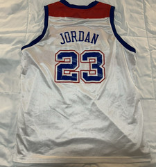 Hardwood Classics Reebok MICHAEL JORDAN #23 Washington Bullets Jersey Mens XL
