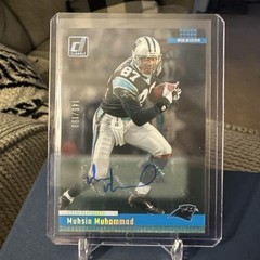 2024 Clearly Donruss MUHSIN MUHAMMAD Retro 2004 Auto /199 Panthers SSP