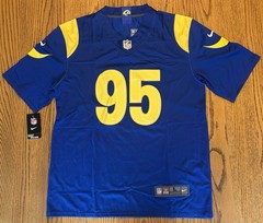 Myles Garrett Los Angeles Rams Stitched Jersey – Adult Large – 3-4 Day Shipping