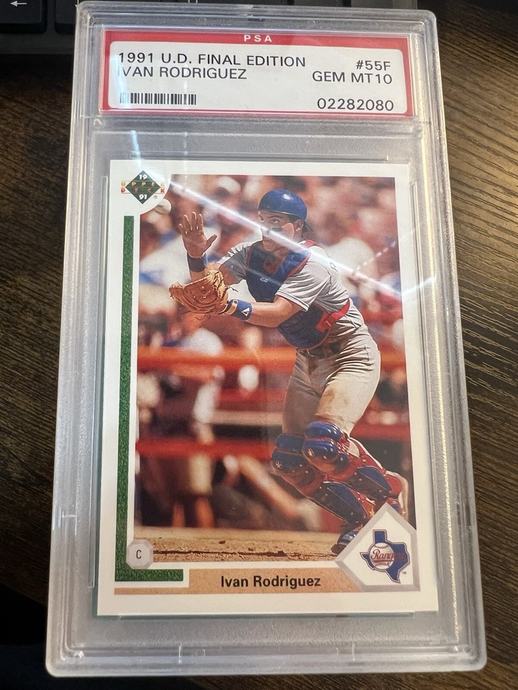 1991 Upper Deck Final Edition – #55F Ivan Rodriguez (RC) HOF