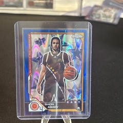2025 Topps Chrome McDonald’s All American BLUE RayWave #1 Shon Abaev, East