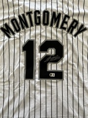 Colson Montgomery Signed Chicago White Sox Custom Pro Style Jersey Beckett