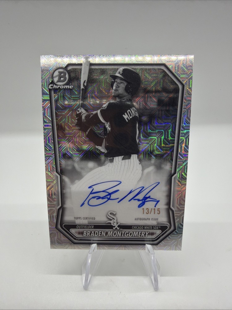 2026 Bowman Chrome Mega Box Braden Montgomery Prospect Auto /15 #BMA-BM