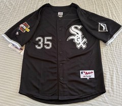 Frank Thomas Chicago White Sox 2005 World Series Alt Black Men’s Jersey