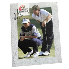 Arnold Palmer AUTOGRAPHED Golf Program Shark Shootout Sherwood Country Club 1991