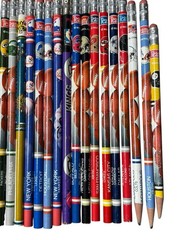 Vintage Sports Pencils MLB NFL NBA Lot of 23