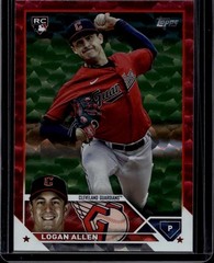 2023 Topps Update #US233 Logan Allen Red Foil #/199