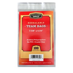 500 (5 Packs) CBG PREMIUM Resealable Ultra Team Bags NEXT GENERATION Pro TB