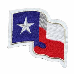 Texas Rangers Sleeve Jersey Road Home Emblem Sleeve Patch State Flag Logo