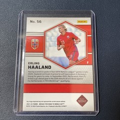 2021-22 Panini Mosaic FIFA Road to World Cup Erling Haaland #56 Norway