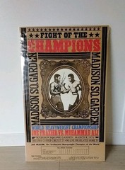 JOE FRAZIER SIGNED 1971 Fight Of The Century Poster Muhammad Ali 17.5×28