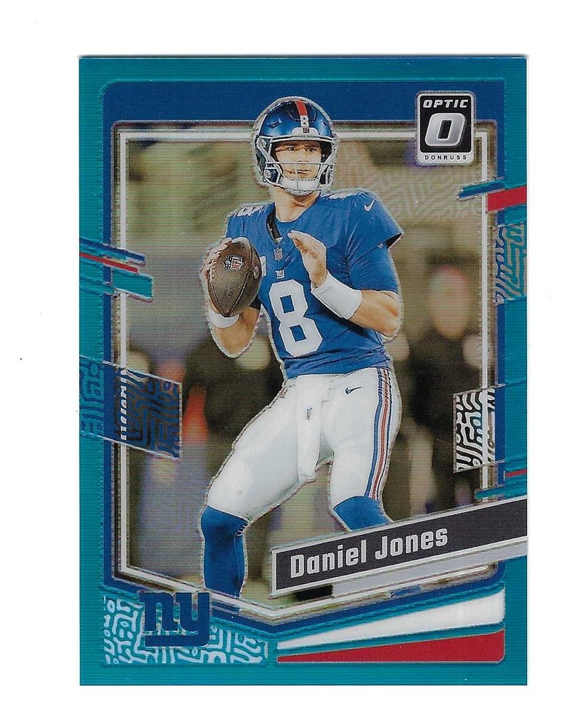 DANIEL JONES 2023 DONRUSS OPTIC BLUE COLOR MATCH HOLO #141 231/299 $20.00 GIANTS