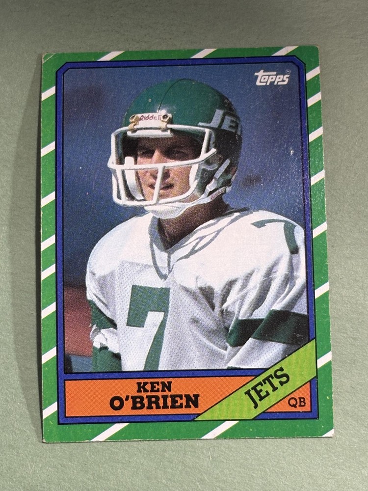 Ken O’Brien 1986 Topps New York Jets #95 MM322