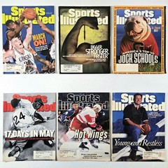 LOT OF 24 SPORTS ILLUSTRATED MAGAZINES 1997 JOHN ELWAY JACKIE ROBINSON JORDAN