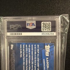 2017 Topps Chrome Aaron Judge Update RC Rookie Card #HTM40 PSA 10