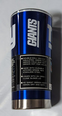 New York Giants Logo Travel Mug Tumbler Stainless Steel NEW 20 oz ULTRA