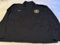 Nike Dri-FIT Denver Nuggets 1/4 Zip Pullover Jacket Black Men’s XL NBA