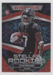 2023 Panini Rookies & Stars Stellar Longevity Prizm Bijan Robinson #SR-1 RC 19b1