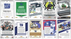 Saquon Barkley Lot of 50 NFL Football Cards Collection – Exact Cards Shown