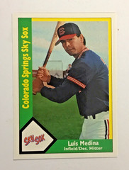 1990 CMC Colorado Springs Sky Sox minor league 24 card set