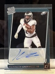 2021 Panini Clearly Donruss – Rated Rookie Kenneth Gainwell #68 Autographs RC