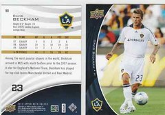 2010 Upper Deck MLS David Beckham #151 LA Galaxy UD Soccer