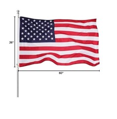 American Flag 2×3 for Indoor and Outdoor – US Flags 2X3 FT, Red,White,Blue