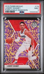 LANDRY SHAMET 2019-20 PANINI MOSAIC #118 PURPLE GOLD KOBE SNAKESKIN /20 CLIPPERS