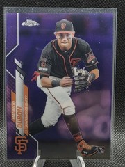 2020 Topps Chrome – Mauricio Dubon #168 Purple Refractor 002/299 (RC)