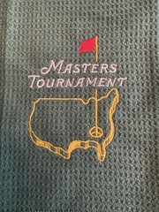 The Masters Augusta Golf Towel Premium Microfiber Waffle Brand New