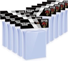 Versatile 1000 Pack Trading Card Sleeves – Clear, Durable, and Lightweight