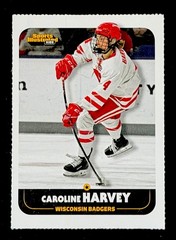 CAROLINE HARVEY ROOKIE 2026 SI for Kids Wisconsin Badgers Olympic Gold MVP NM+