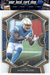 2020 Panini Select Copper Prizm Die Cut #78 Jason Moore #/355 Rookie