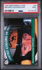 1992 GRID FORMULA ONE #84 MICHAEL SCHUMACHER PSA 9