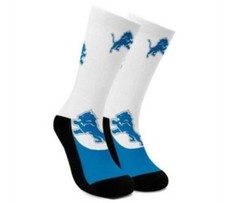 Detroit Lions Socks Unisex One Size Fits Most NFL Football Teams