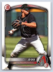 JD DIX DBACKS 2025 BOWMAN DRAFT #BD-161