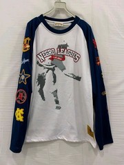 VTG Negro Leagues All-Stars Patch Jersey XL Bornagain Goods Baseball #95