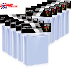 1000 Counts Card Sleeves Top Loaders for Trading Cards, Penny Soft Sleeves Baseb