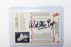 Kayo# 035 Willie Pepy Autographed Card. # 0517