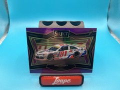 Brent Crews 2025 Panini Select Pit Road Purple Prizm RC /85 #141 Mobil 1 Toyota