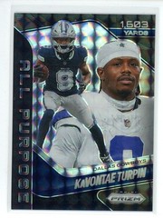 2025 Panini Prizm KaVontae Turpin All Purpose Black Finite #1/1 Cowboys #9 SP