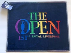 2023 British Open golf Towel Royal Liverpool 151st new pga