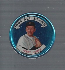 1964 Topps Coins #124 Jerry Lumpe AS – VG