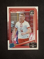 2025-26 Donruss FIFA World Cup Optic Prizm Rated Rookie Antoni Kozubal #227 Pol.